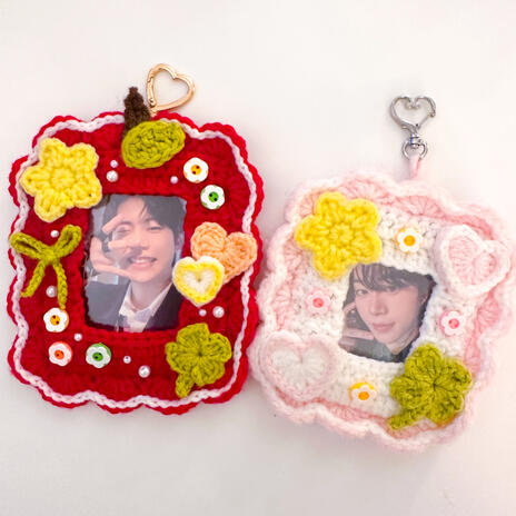 Crochet PC holders