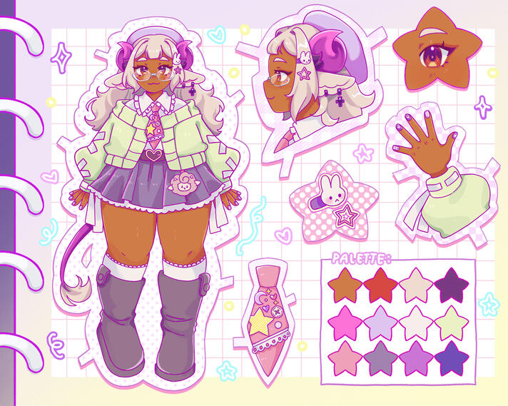 Tinypinwheel Reference Sheet